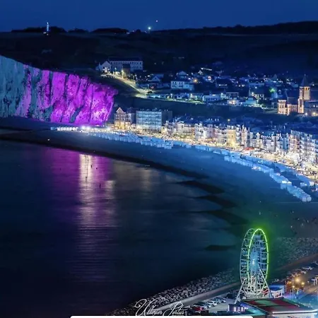 Appartement d'une chambre avec vue sur la mer balcon et wifi a Mers les Bains a 3 km de la plage